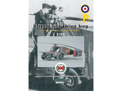vyr 7937Papierovy model Rotabuggy Flying Jeep obalka 3