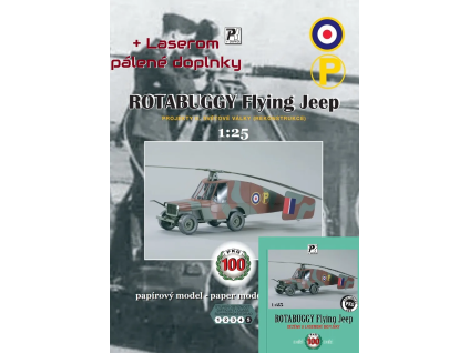 vyr 7939Papierovy model Rotabuggy Flying Jeep obalka 1