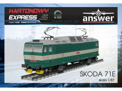 vyr 7980Lokomotiva Skoda 71E 163 044 1 CD