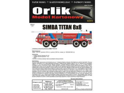 vyr 8117Poziarna striekacka Simba TITAN 8x8