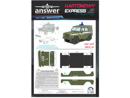 vyr 8500UAZ 469 Milicja