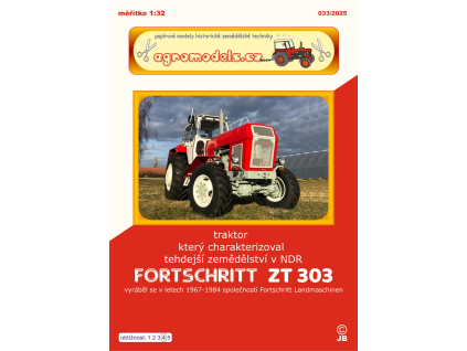 vyr 8515Traktor Fortschritt ZT 303 cervena 5
