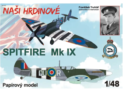 vyr 8747Spitfire Mk IX Truhlar nasi hrdinove