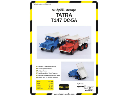 vyr 8840Sklapac dumper Tatra T147 DC 5A