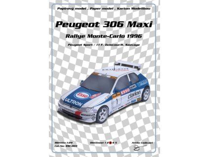vyr 3942peugeot 306 maxi vystrihovanka