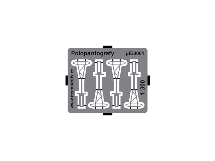vyr 5317etching semi pantographs for csdcd engines