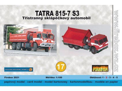 vyr 5830Papierovy model TATRA 815 7 S3 obalka