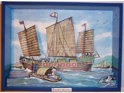 vyr 5981Diorama Cinska Dzunka 1