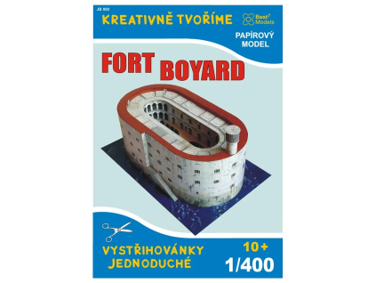 vyr 6392Papierovy model Pevnost Boyard