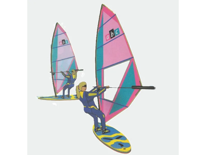 vyr 6458Papierovy model Windsurf 1