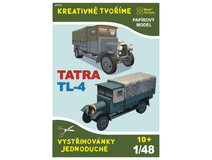 vyr 6495Papierovy model Tatra TL 4