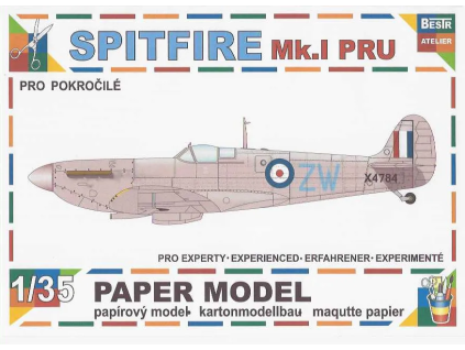 vyr 6500Spitfire Mk I PRU 1