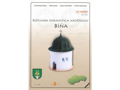 vyr 6584Papierovy model Rotunda dvanastich apostolov Bina 1