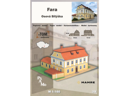 vyr 6604Papierovy model Fara Osova Bityska 1