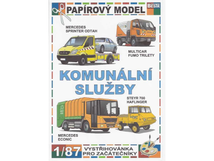 vyr 6615Papierovy model Komunalne sluzby 4x 1