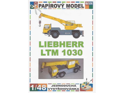 vyr 6618Papierovy model Liebherr LTM 1030 1