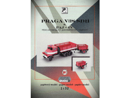 vyr 6647PRAGA V3S valnik SDH s PAJ 1V 1