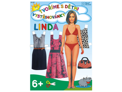 vyr 6724Papierovy model Linda 1