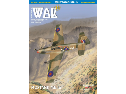 vyr 6751Papierovy model Mustang Mk 1