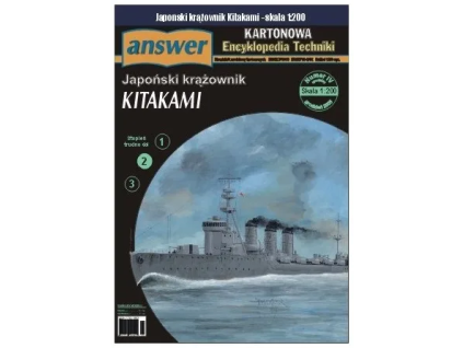 vyr 6872Papierovy model Japonsky kriznik Kitakami 1