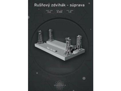 vyr 6900Papierovy model Rusnovy zdvihak suprava 1