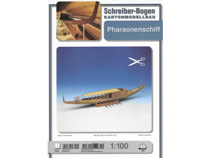 vyr 7063Papierovy model Chufuova slnecna barka 1
