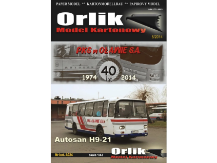 vyr 7085Papierovy model Autobus Autosan H9 21 1