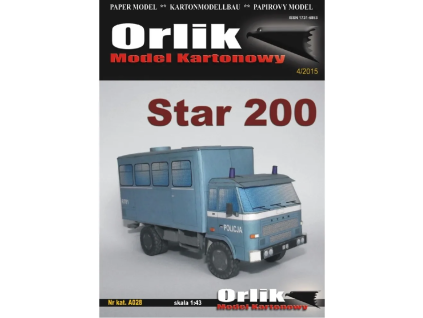 vyr 7136Papierovy model Star 200 policia