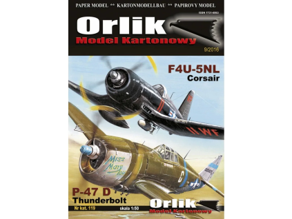 vyr 7209F4U 5NL Corsair P 47D Thunderbolt 5