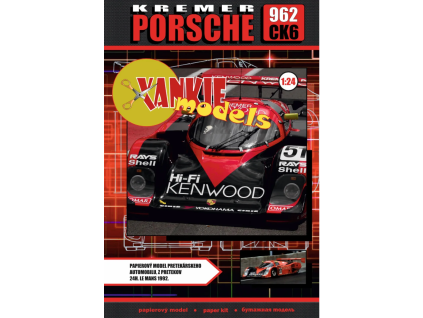 vyr 7291Papierovy model Porsche 962 CK6 LM 1992 2