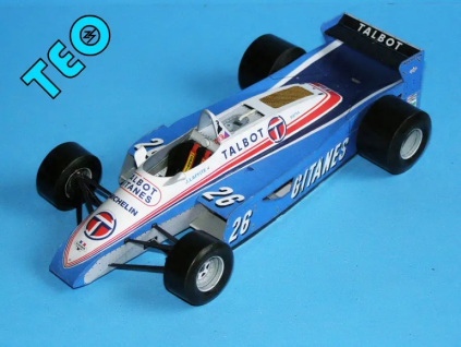 vyr 7314033 Papierovy model Ligier JS19 GP Monaco 1982 6