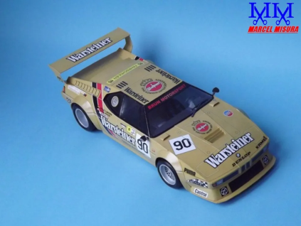 vyr 7319039 Papierovy model BMW M1 Warsteiner LM 1983 4