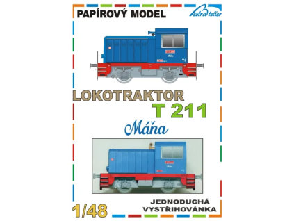 vyr 7572Lokotraktor T 211 modry Mana