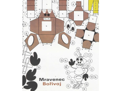 vyr 7730Papierovy model Mravec Borivoj