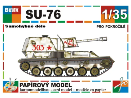 vyr 7748Tank SU 76