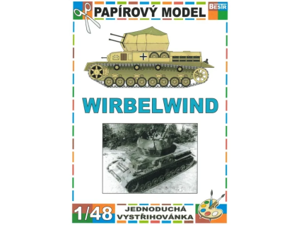 vyr 7754Protilietadlovy tank WIRBELWIND