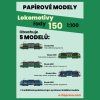 vyr 7941Set 5ks Lokomotivy rady 150 1100 1