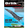 vyr 8168Lietadlo AV 8B Harrier II PLUS Laser a zasklenie 6