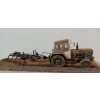 vyrp12 8513Traktor Fortschritt ZT 303 s pluhom Fortschritt B 201 B 7