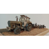 vyrp13 8513Traktor Fortschritt ZT 303 s pluhom Fortschritt B 201 B 4