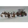 vyrp16 8513Traktor Fortschritt ZT 303 s pluhom Fortschritt B 201 B 3