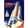 vyr 5849Papierovy model Raketa Ariane 5