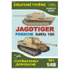 vyr 6412Papierovy model Jagdtiger Porsche SdKfz 186