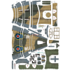vyrp12 6751Papierovy model Mustang Mk 3