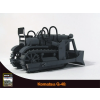 vyrp12 7154Papierovy model Japonsky buldozer Komatsu G 40 7