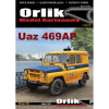 vyr 7196Papierovy model Policajny UAZ 469AP 2