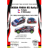 37927 7205 vyr 7204Papierovy model Fabia RS Rally 2 Cais
