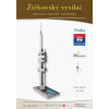 vyr 7279Papierovy model Zizkovsky vysielac 2