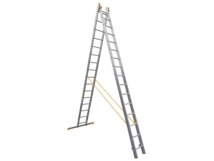 Hliníkový rebrík dvojdielny univerzálny 8516 PROFI PLUS