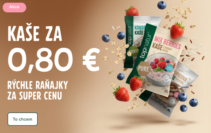 Kaše za 0,8 €